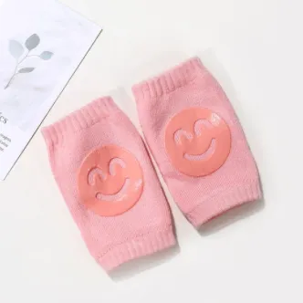 Summer Terry Happy Baby Socks Knee Pads