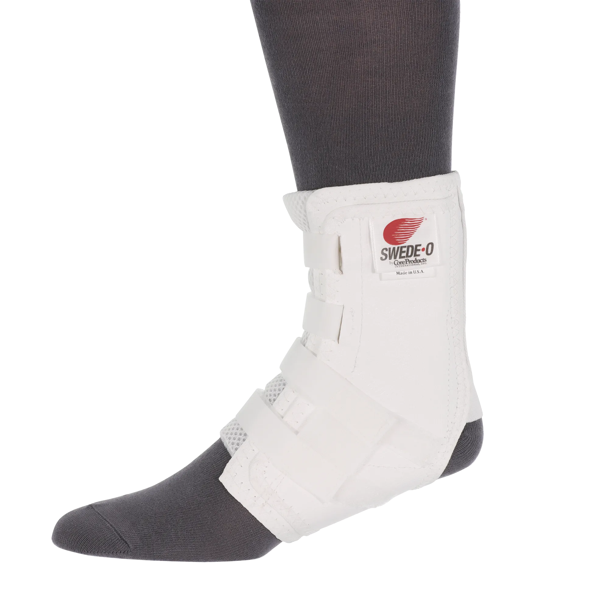 Swede-O Easy Lok Ankle Brace- White, XLarge