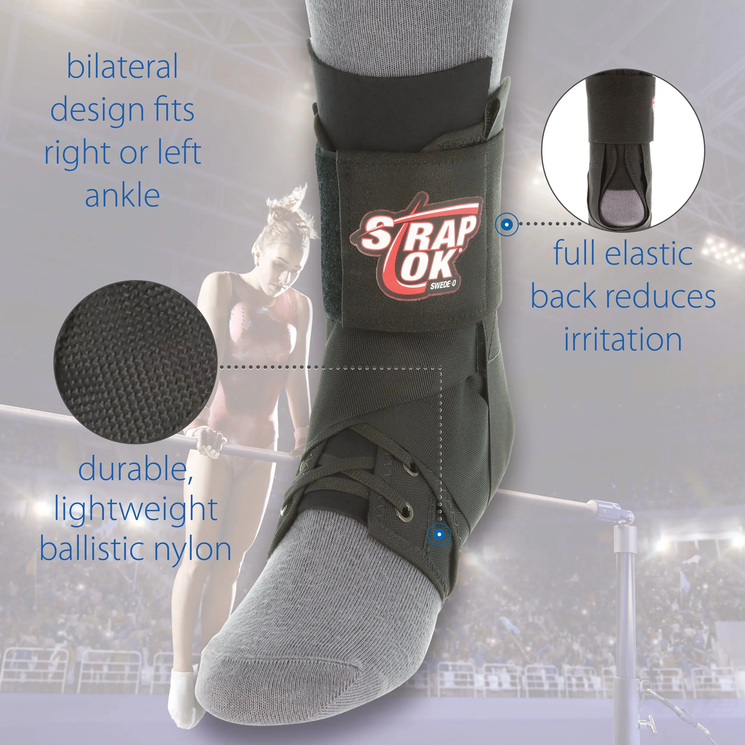 Swede-O Strap Lok Ankle Brace