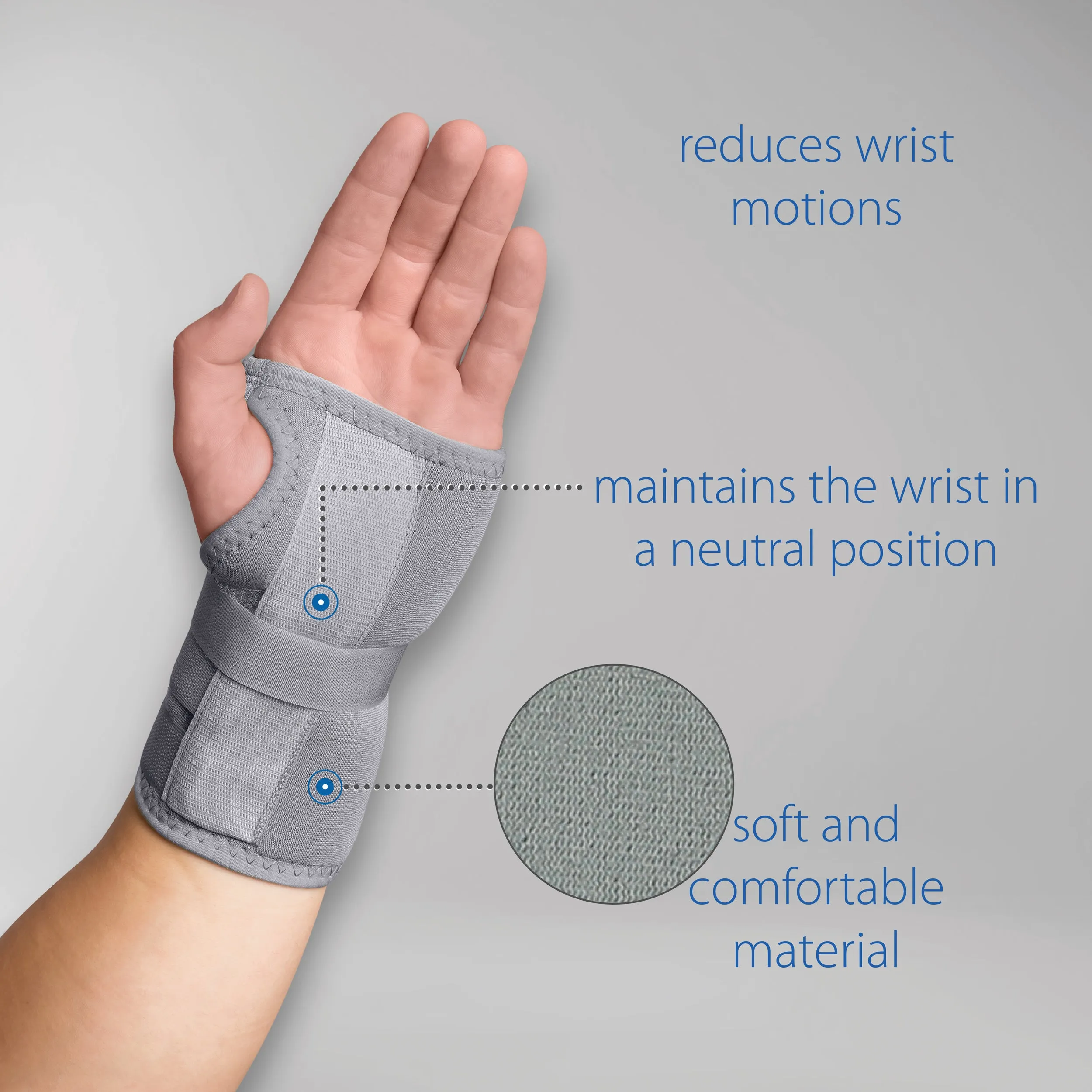 Swede-O Thermal Vent Carpal Tunnel Immobilizer Brace