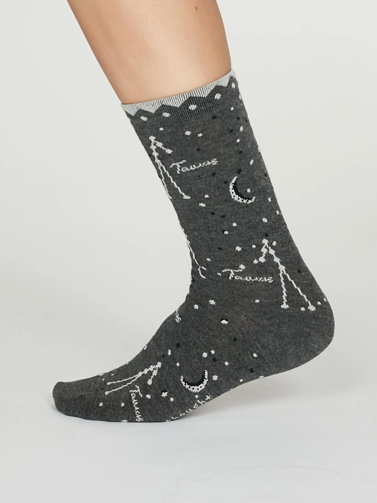 Taurus Zodiac Bamboo Organic Cotton Horoscope Star Sign Socks