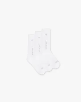 Team 247 Socks - 3 Pack - White Grey