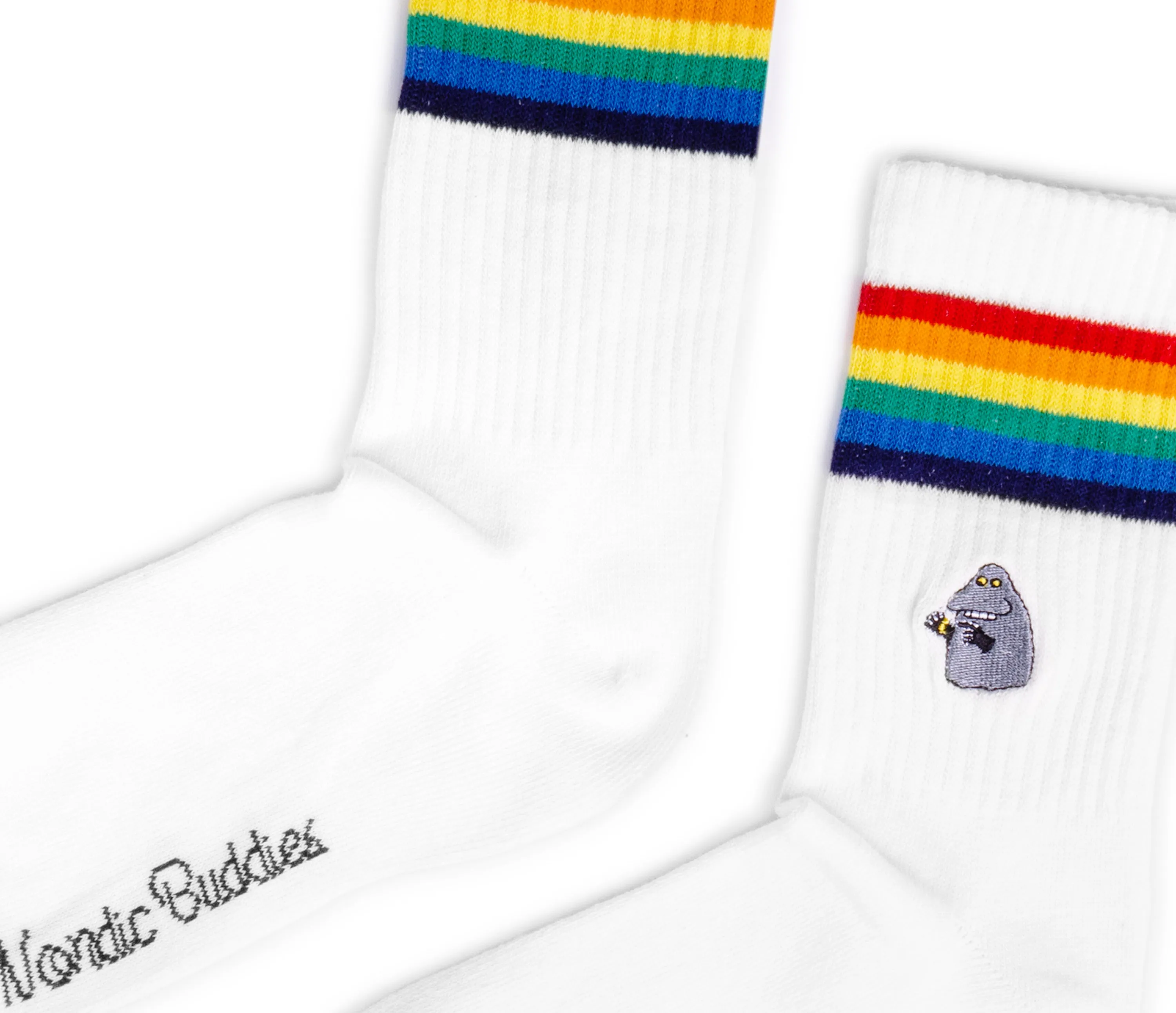 The Groke Retro Ladies Socks - White