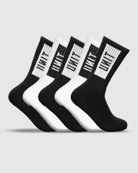 UNIT Fixed Youth Bamboo Socks Hilux 5 Pack