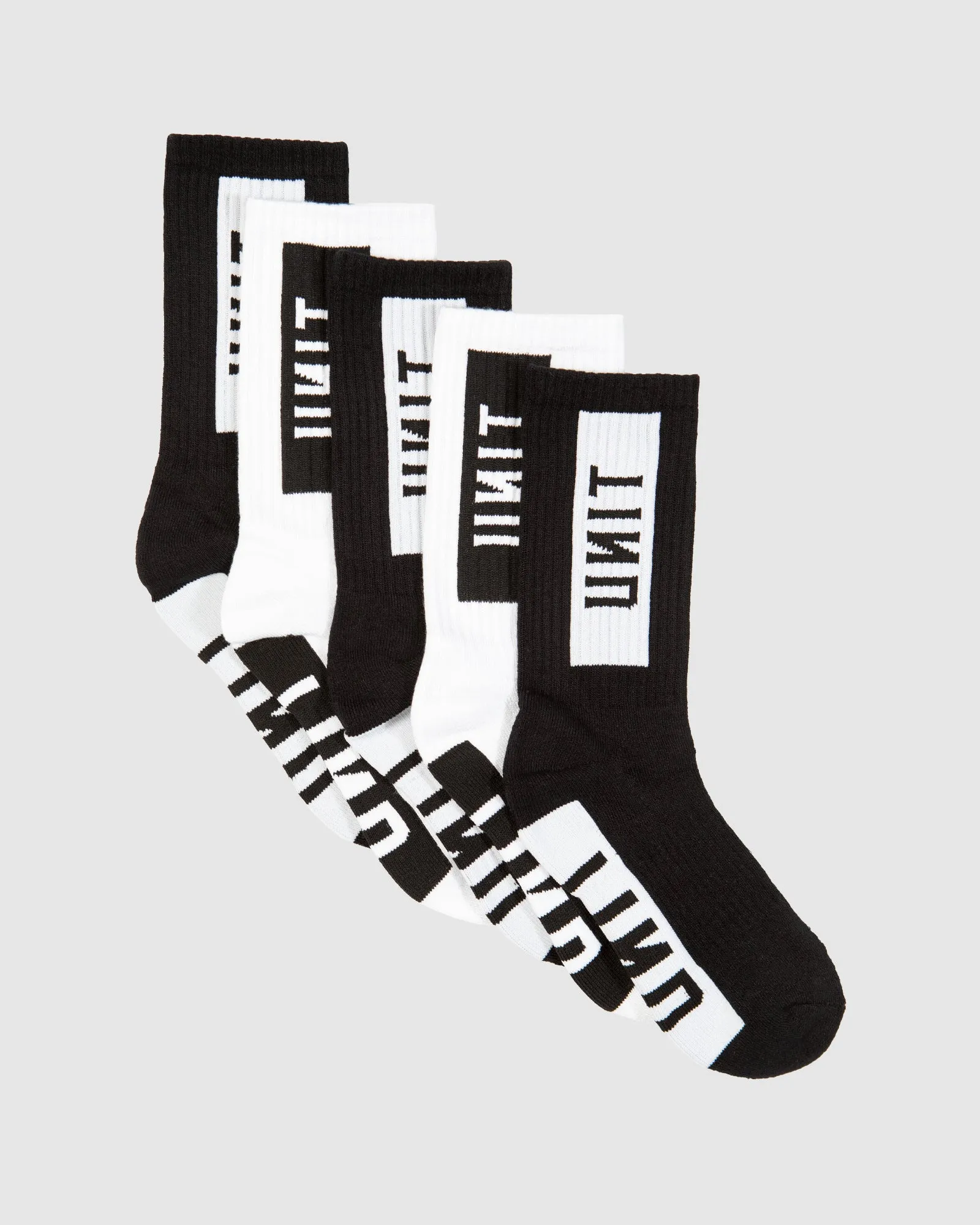 UNIT Fixed Youth Bamboo Socks Hilux 5 Pack