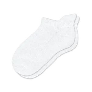 White Ankle Diabetic Socks