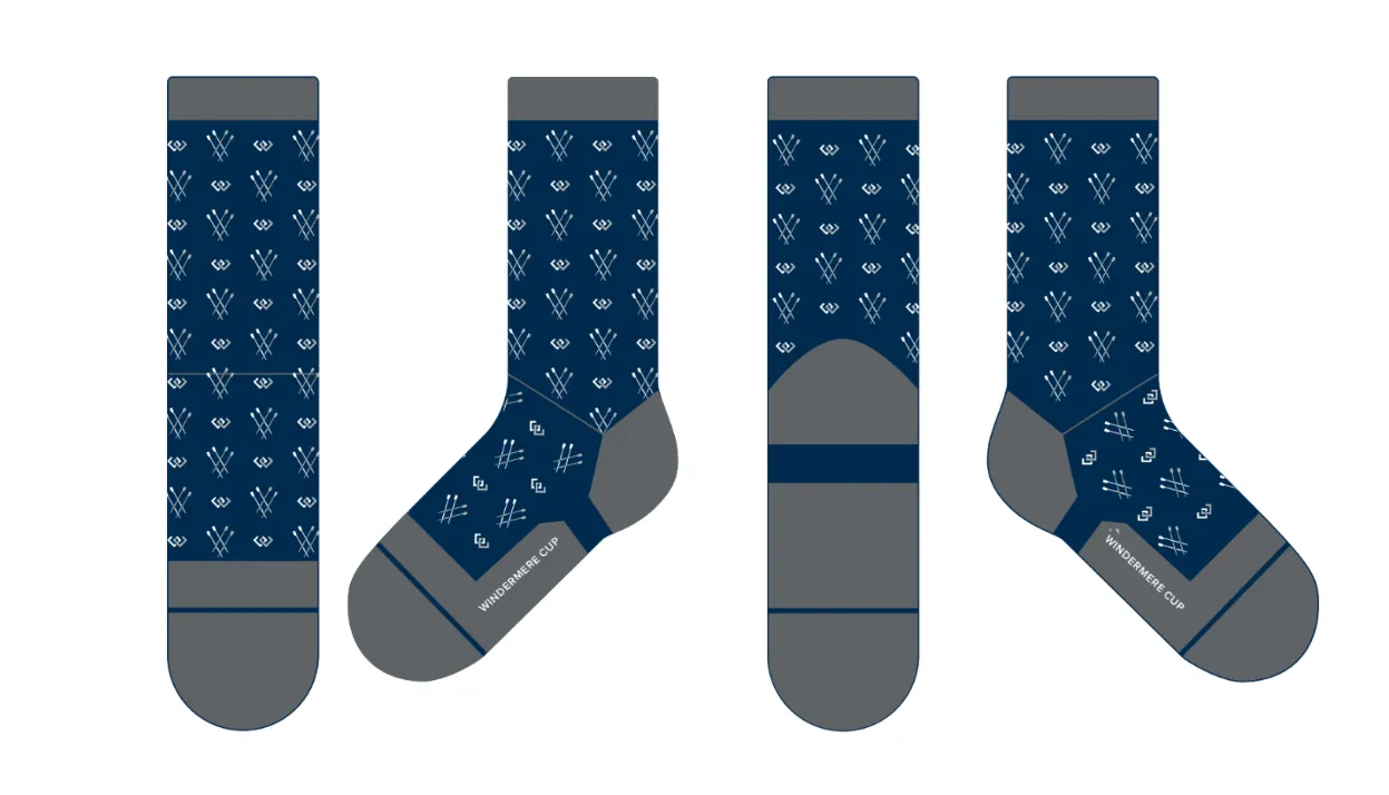 Windermere Cup Dress Socks - sales tax included