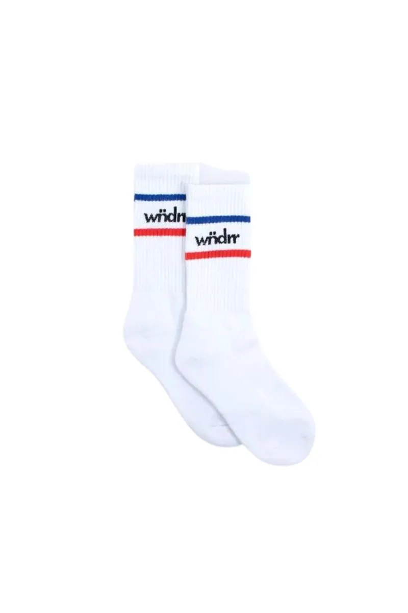 Wndrr | Mens Challenger Socks 3 Pk (White)