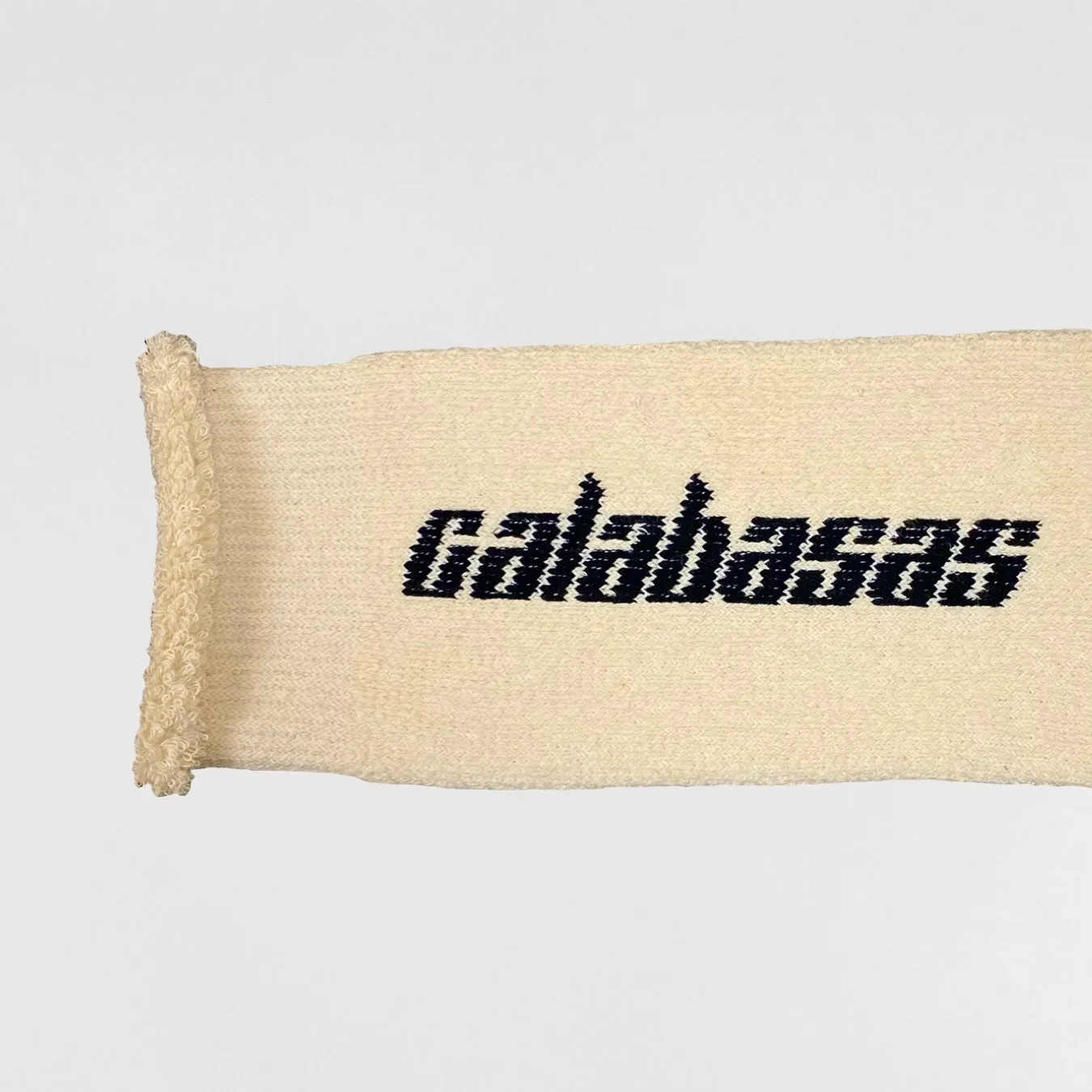 YZY SZN 7 Unreleased Bouclette Calabasas Sample Socks